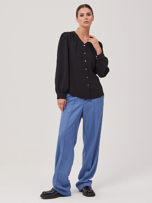 Блузка женская 1231133007 black - Eleganzza фото 3