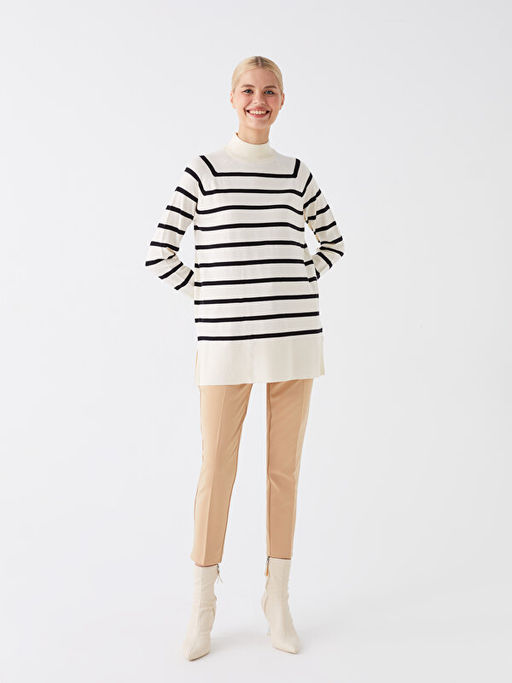 Standart Fit Kad?n Carrot Pantolon