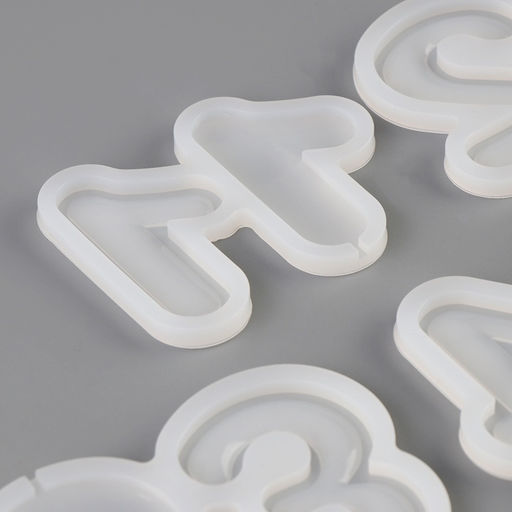 Молды силиконовые «Цифры», набор 9 х 5 х 8 см