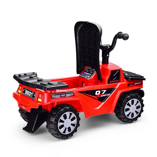 Каталка детская "Квадрик" (цвет красный)