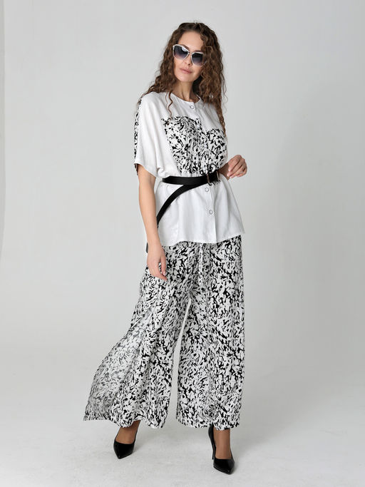 25235 Блуза белый