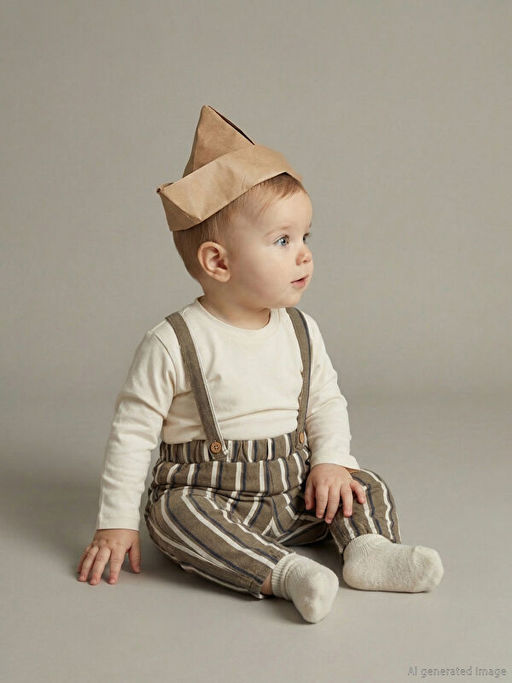 ?izgili Erkek Bebek Ti??rt ve Pantolon