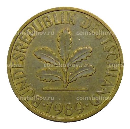 10 пфеннигов 1989 года D Германия