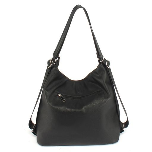 Сумка женская искусственная кожа ADEL-245/1в (рюкзак-change), 1отдел+кар/перег. плеч/ремень, черный 249776 - Adelia фото 2