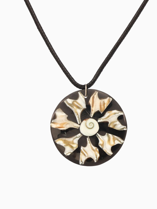 Кулон «Экзотика», 25 см, ракушка