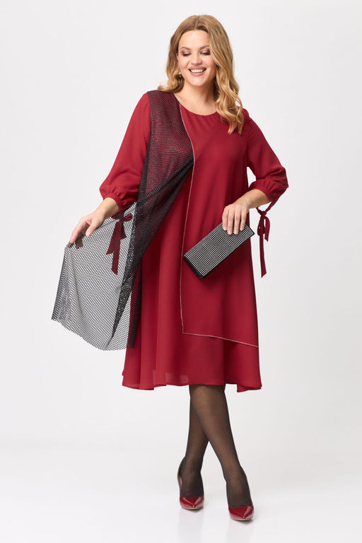 Платье Michel Chic 2149 красный  фото 7