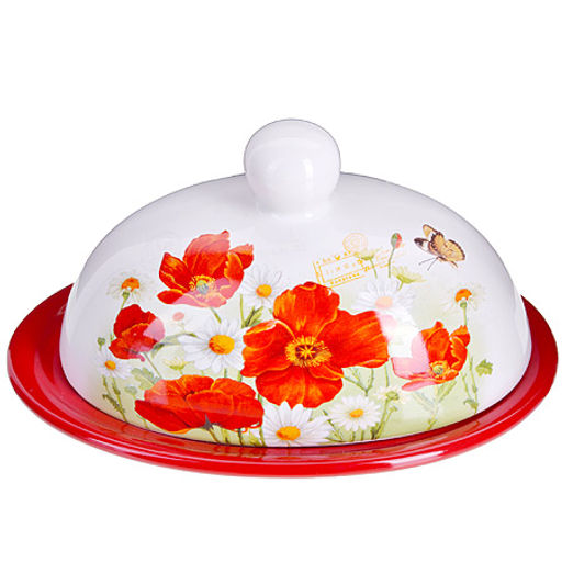 28134 Маслёнка с крышкой Маки LR (х24) - Mayer&boch фото 4