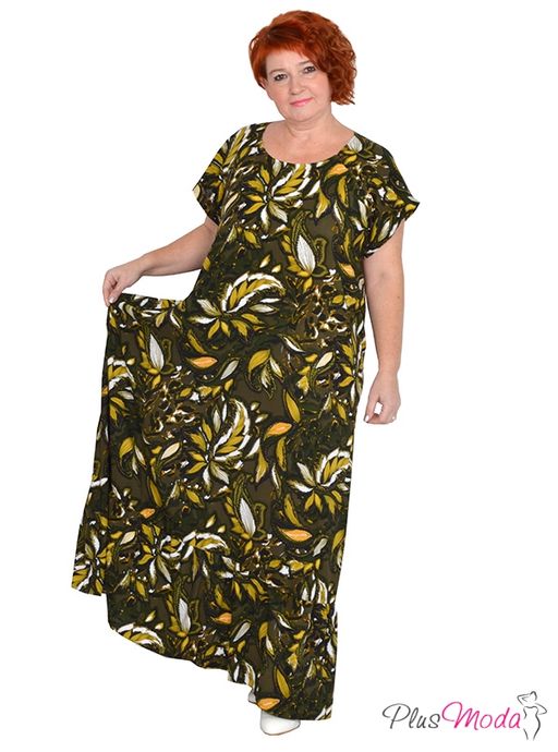 Платье Модель №1161 размеры 44-84 - Plusmoda фото 3