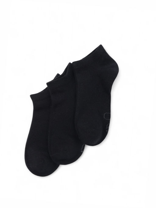 Носки мужские спортивные укороченные Resport, набор 3 пары, размер 46-47, чёрные