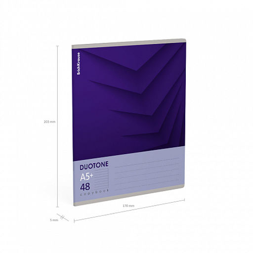 Цена за 5 шт. Тетрадь общая ученическая ErichKrause Duotone Next, 48 листов, линейка_MIX-PACK  фото 10