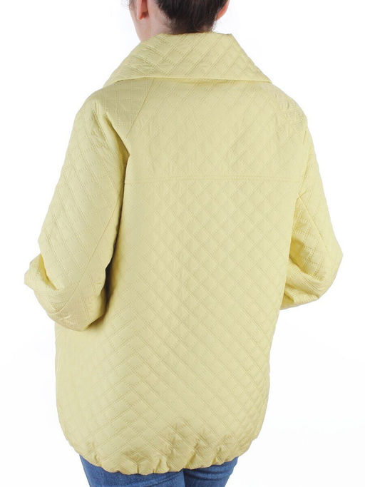 BM8819 YELLOW Куртка демисезонная женская (50 гр. синтепон)