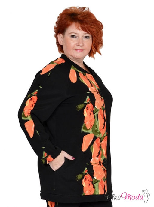 Толстовка Модель №1417 размеры 44-84 - Plusmoda фото 11