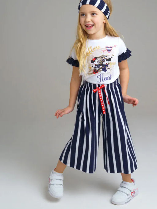 PlayToday / Брюки трикотажные для девочек  фото 2