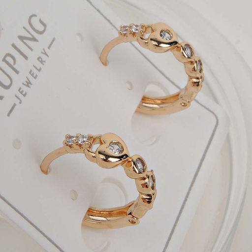 XUPING Серьги с замком кольцо арт. 18 1411 (id 281775) - Rada фото 2