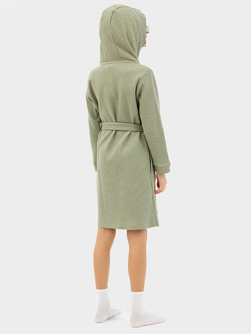 Халат для мальчиков в зеленом цвете - Mark formelle фото 3
