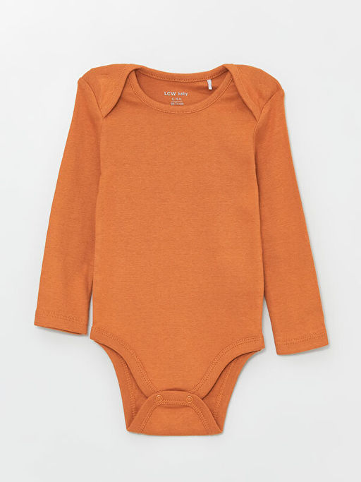 Bisiklet Yaka Bask?l? Erkek Bebek ??t??tl? Body