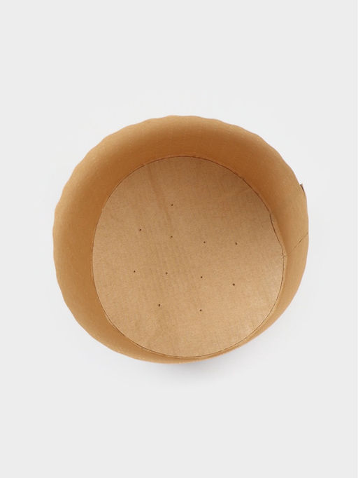 Цена за 2 шт. Формы для выпечки кулича бумажные ХВ, одноразовые, набор 10 шт., 9?9 см, коричневые