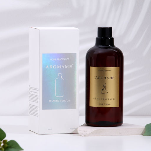 Набор диффузор ароматический Aromame, зелёный лайм, базилик, цитрус 500 мл круглая банка