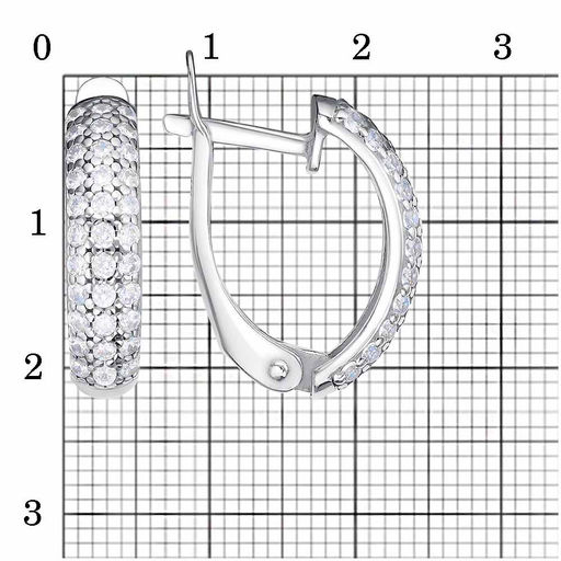 СЕРЬГИ 3386104Д - Красная пресня фото 4