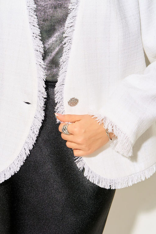 Жакет FITA 20671 белый