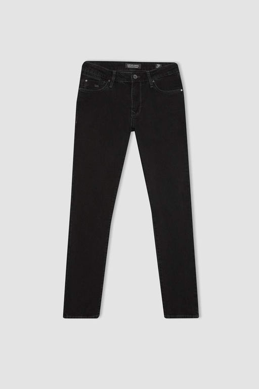 Pedro Slim Fit Джинсовые брюки узкого кроя с нормальной талией и узкими штанинами - Defacto фото 8