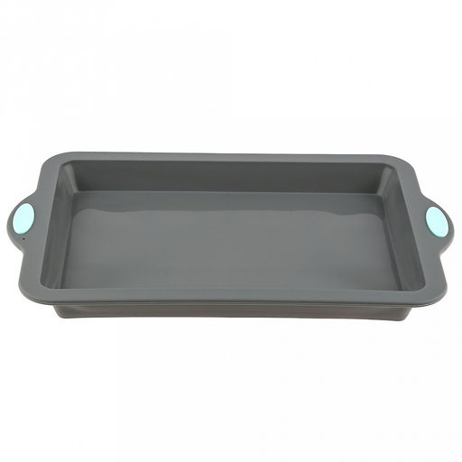 Противень силиконовый "Linea Silicone" 38х25,2х3,7см, с металлическим каркасом, прямоугольный, "Regent" (Китай)