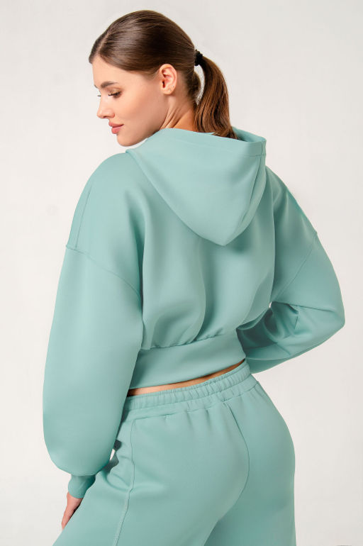 Арт. 2805 Костюм с брюками женский 42-48 (4 шт) Цвет:мята