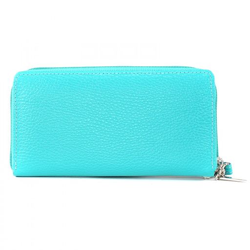 Портмоне женское Premier-S-39 н/к, 4 отд, 9 карм, бирюза флотер (325) 207341  фото 2