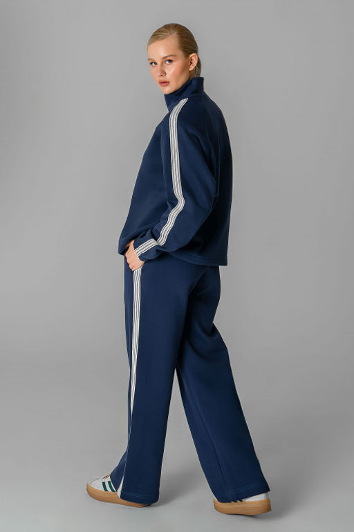 Арт. 2917 Костюм женский с начесом 46-54 (5 шт) Цвет:индиго