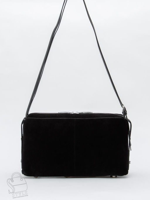 Сумка женская кожаная 6060L black Polina&Eiterou в Новосибирске