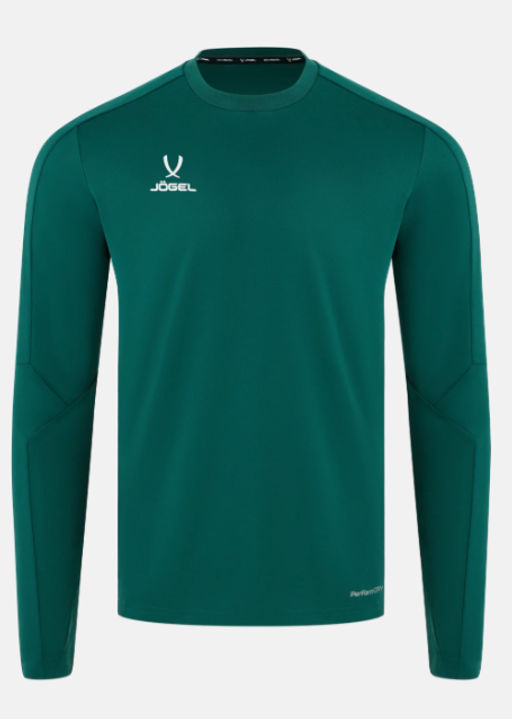 Джемпер тренировочный JOGEL DIVISION PerFormDRY Pro Training Top, темно-зеленый, детский  фото 5
