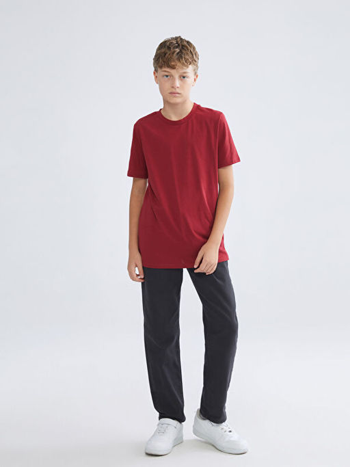 Bisiklet Yaka Erkek ?ocuk Ti??rt