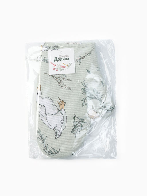 Варежка - прихватка «Доляна» Divine day, 20×27 см, рогожка 164 г/м², 100% хлопок