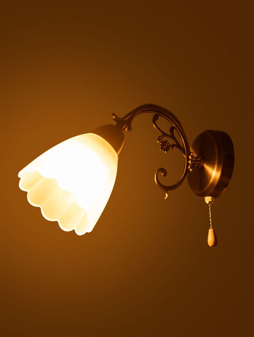 Бра ЭкономСвет 4671/1wAB, 1×40 Вт, E27, 30×10×18 см, бронзовое