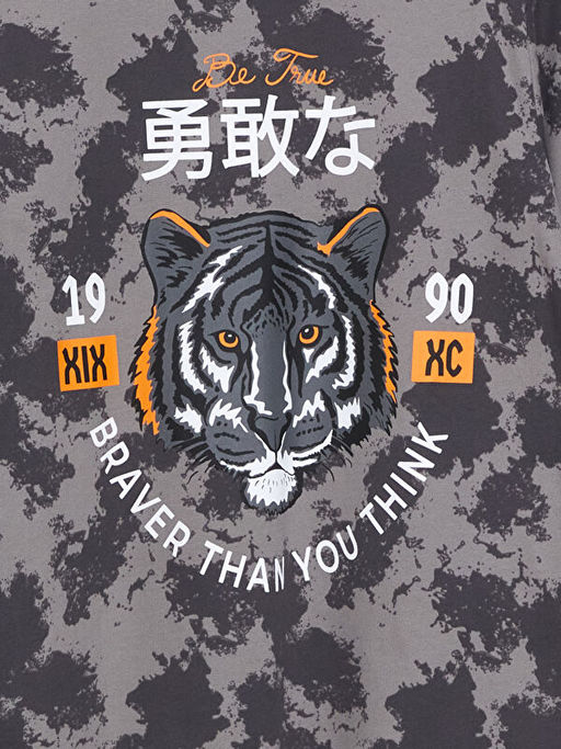 Bisiklet Yaka Erkek ?ocuk Pijama Tak?m?