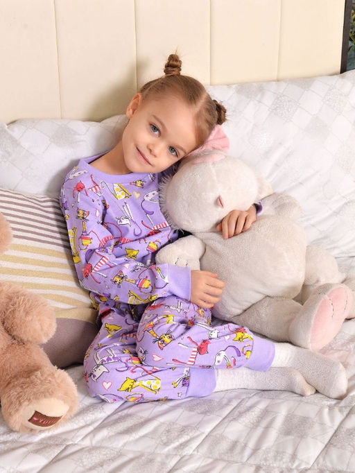 BK3010PJ.С1 Пижама для девочки - Almond фото 5