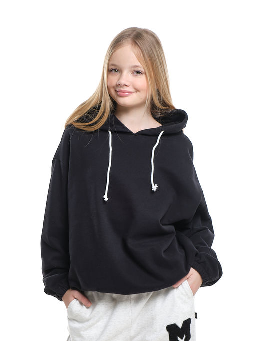 Худи для девочки подростков с капюшоном спорт 22-7497 касар - Mini maxi фото 11