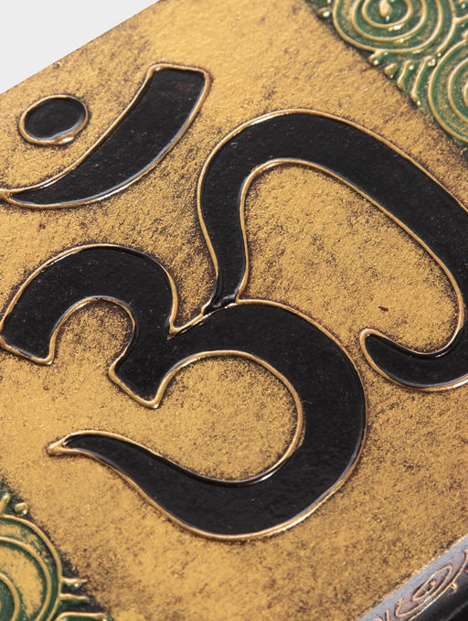 Шкатулка «Ом», 19×15×7 см, МДФ