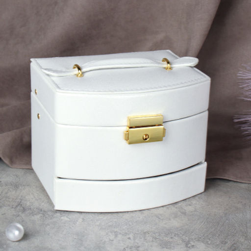 Шкатулка для украшений 16х13х12 см / JH051 /уп 48/ - Галеонтрейд фото 2