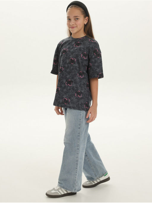 Футболка Принт Розовый Девочка - София фото 6