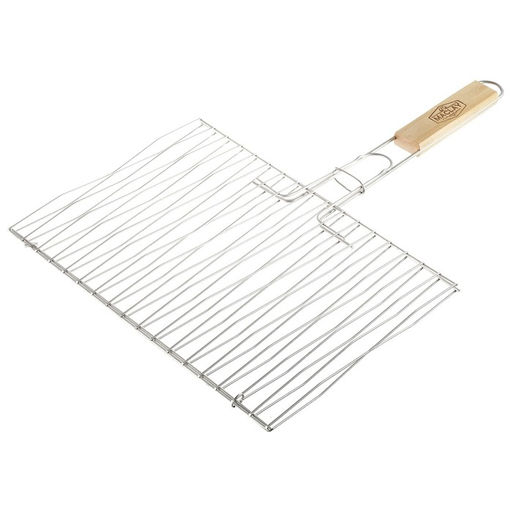 Решётка-гриль для рыбы Maclay, двойная, нержавеющая сталь, 33.8х25 см  фото 4