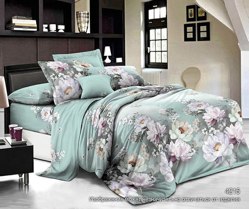 Постельное белье - Бязь Люкс Нежность 4215 1,5-спальный - Luteks фото 2