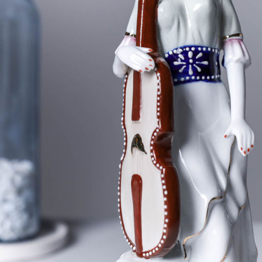 Статуэтка Дама музыкант 30 см / 150304 /уп 24/ - ГалеонТрейд фото 5