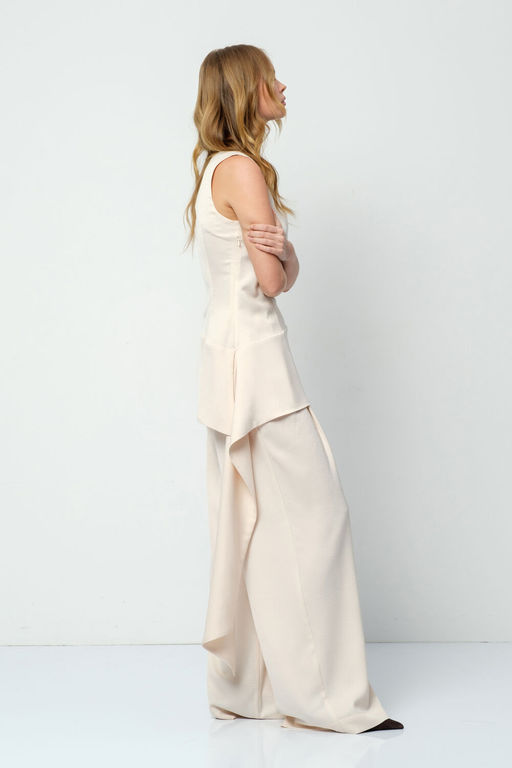 Блуза Pirs 5817 светло-бежевый  фото 2