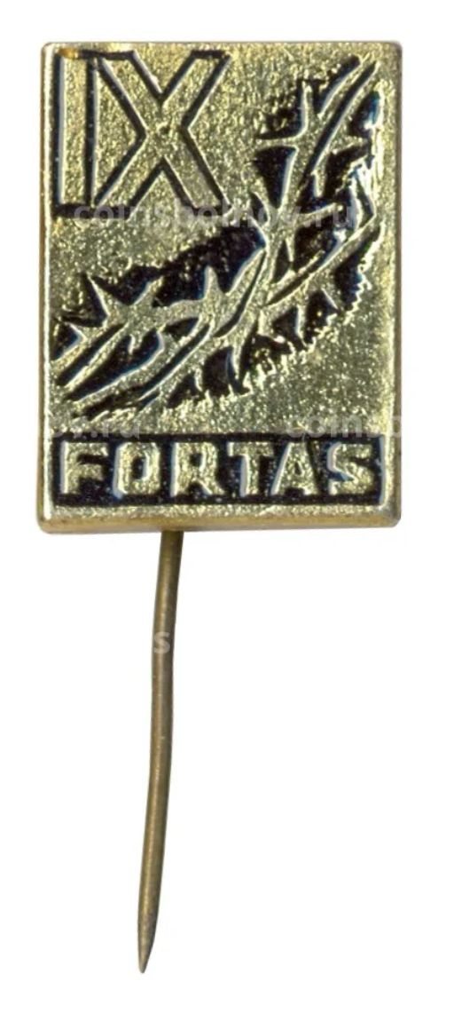 Значок IX форт