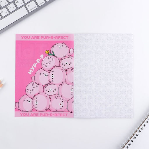 Цена за 10 шт. Блокнот раскраска А6, 12 л. Ты замурчательна - Artfox фото 2