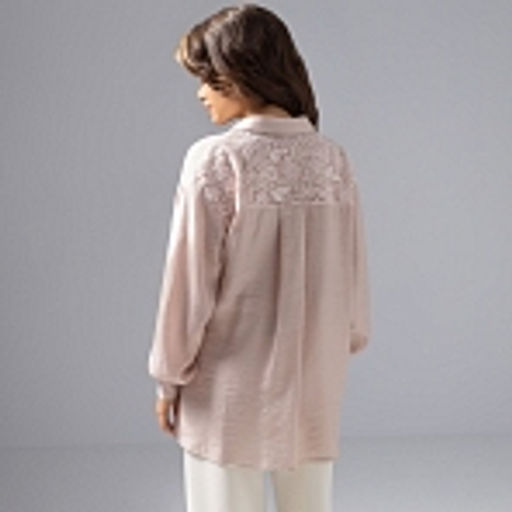 Рубашка комбинированный с кружевом, Нежный вздох - Charutti фото 25