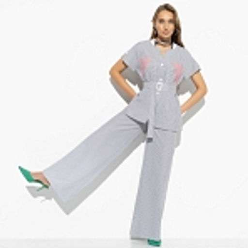 Брючный костюм, Раскрываю таланты (2 в 1, с поясом) - Charutti фото 13