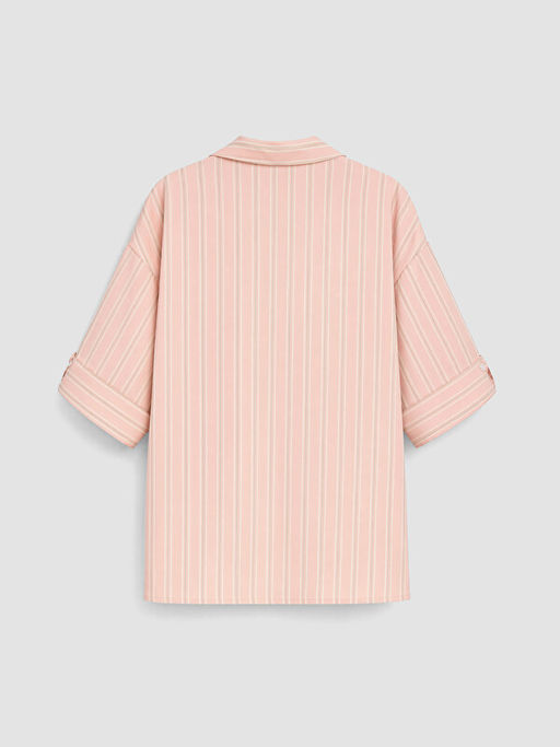 ?izgili Oversize Kad?n G?mlek