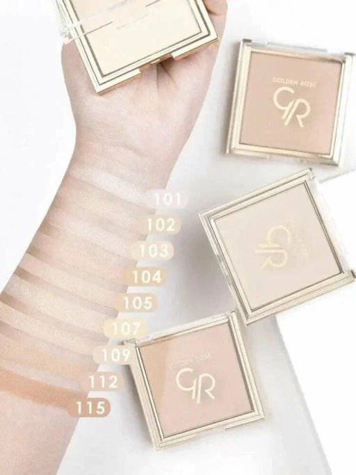 Golden Rose Пудра компактная MATTIFYING MINERAL POWDER 105